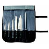 Mercer Cutlery Renaissance 7 Piece Forged Knife Set High Carbon Stainless Steel in Black/Gray | 20 W in | Wayfair M21850