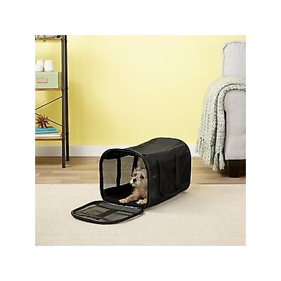 Richell Pink/Brown Pet Travel Carrier, 18.5 L X 12.4  W X 11.2 H