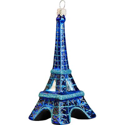Eiffel Tower At Night Ornament -...