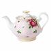 Royal Albert New Country Roses 3 Piece Teapot Set Bone China in Pink | 6 H x 14.3 W in | Wayfair NCRPNK25823