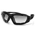 Renegade Convertible Sunglasses Black Frame Photochromic Lenses