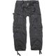 Brandit Pure Vintage Washed Combat Pants Black XXXX-Large