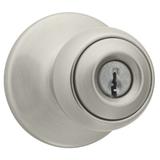 Kwikset Polo Keyed Door Knob w/ SmartKey® in Gray | 2.625 H x 2.625 W in | Wayfair 400P 15 SMT 6AL