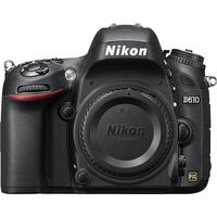 Nikon D610 24.3-Megapixel DSLR Camera with 2485mm and 70300mm VR Lenses - Black