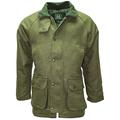 New Mens Derby Tweed Jacket Coat Outdoor Breathable Quilted Waterproof Coat Fishing Hunting Shooting Farming Mens Wool Branded Outerwear Outerwear (Dark Green Small)