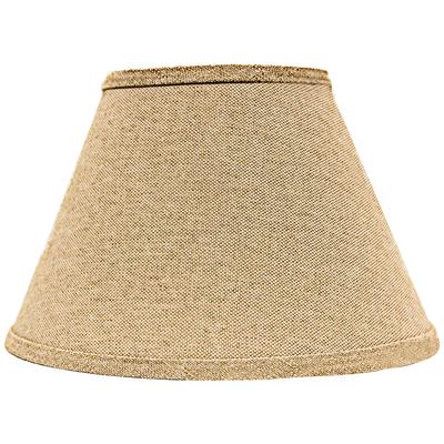 Neutral Heavy Basket Empire Lamp Shade 6x12x8 (Spider)