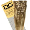 Dream Girl 14 inch Colour 6/Snow White Clip On Hair Extensions