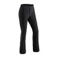 Maier Sports Marie, Enganliegende Damen Skihose, Wasserabweisende Softshell Schneehose, Stretchmaterial und verstellbarer Bund, PFC-frei, stormprotec-Technologie, Schwarz, Gr. 20 (W31/L29)