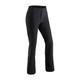 Maier Sports Marie, Enganliegende Damen Skihose, Wasserabweisende Softshell Schneehose, Stretchmaterial und verstellbarer Bund, PFC-frei, stormprotec-Technologie, Schwarz, Gr. 21 (W33/L30)