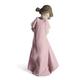 NAO Porcelain Figure So Shy in Gloss and Pastel Tones. Special Edition. Decorative Porcelain Girl Figure.