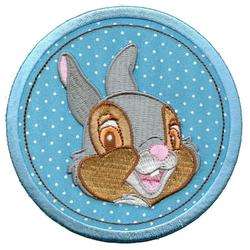 Disney Bambi Thumper Rabbit Bunny Embroidered Applique Iron On Patch