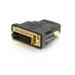 C2G 757120184010 18401 Video Adapter - 1 x 19-pin HDMI Male 1 x 24-pin DVI Male - Black