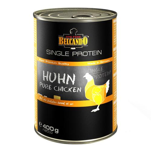 6x400g Single Protein Huhn BELCANDO Hundefutter nass