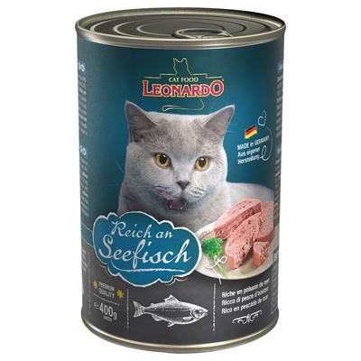 24x400g All Meat Seefisch Leonardo Katzenfutter nass