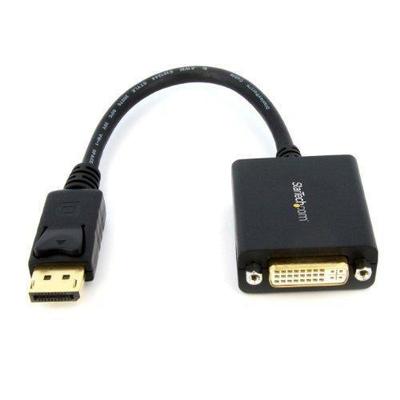 StarTech DisplayPort to DVI Video Adapter Converter (Black) DP2DVI2