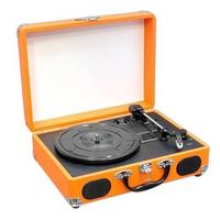 Pyle Pro Retro Belt-Drive Turntable with USB-to-PC Connection PVTT2UOR