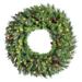 Vickerman 306741 - 48" Cheyenne Pine Wreath 200WmWht LED (A801048LED) 48 60 Inch Christmas Wreath