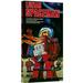 Global Gallery 'Lunar Spaceman' by Retrobot Vintage Advertisement on Wrapped Canvas in Blue/Red | 22 H x 11 W x 1.5 D in | Wayfair GCS-376358-22