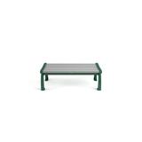 Frog Furnishings Heritage Backless Recycled Plastic Park Outdoor Bench Plastic in Green | 17 H x 48 W x 21 D in | Wayfair PB4GRAGFHERBAC