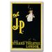 Trademark Fine Art "The J.P. at the Strand Theater, 1898" by Dudley Hardy Vintage Advertisement on Canvas in White | 47 H x 30 W x 2 D in | Wayfair