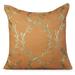 Gracious Living Coastal Burlap Throw Pillow Down/Feather in Green | 20 H x 20 W x 5 D in | Wayfair Pillow Coastal Golden Nugget