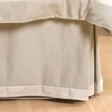 Charister Nikko Bed Skirt Cotton in White | Queen | Wayfair 80481518332