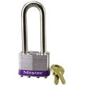 Master Lock Company Laminated No. 1 Long Shackle Padlock, Steel | 1.56 H x 3.5 W x 1.28 D in | Wayfair 1DLJ