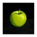 Trademark Fine Art "Green Apple Still Life" by Michelle Calkins Painting Print on Canvas in Black | 35 H x 35 W x 2 D in | Wayfair MC023-C3535GG