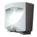 Maxsa Innovations Battery-Powered Motion-Activated Indoor/Outdoor Night Light Plastic in White | 3 H x 3.1 W x 1.5 D in | Wayfair 40341