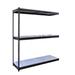 Hallowell Rivetwell Double Rivet Boltless Knock-Down 3 Shelf Shelving Unit Add-on Wire/Metal in Black | 84 H x 60 W x 48 D in | Wayfair