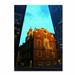 Trademark Fine Art 'Boston' by CATeyes Framed Photographic Print on Wrapped Canvas in Blue/Brown | 19 H x 14 W x 2 D in | Wayfair MZ0212-C1419GG