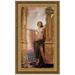 Vault W Artwork The Gates of Dawn 1900 by Herbert James Draper - Picture Frame Print on Canvas Canvas, in Brown | Wayfair P02551