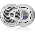 Pyle 6.5â€� Dual Marine Speaker 2Way Waterproof & Weather Resistant Outdoor Audio Stereo Sound System