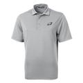 Men's Cutter & Buck Gray Philadelphia Eagles Virtue Eco Pique Recycled Polo