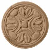 Ekena Millwork Raymond 5"H x 5"W x 3/4"D Rosette Wood in Brown | 5 H x 5 W x 0.75 D in | Wayfair ROS05X05RAAL