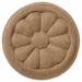 Ekena Millwork Reese 2 3/4"H x 2 3/4"W x 1/4"D Rosette Wood in Brown | 2.75 H x 2.75 W x 0.2461 D in | Wayfair ROS02X02REAL