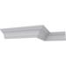 Ekena Millwork 2 1/4"H x 2 1/4"P x 3"F x 94 1/2"L Eris Smooth Crown Moulding Urethane | 2.25 H x 96 W x 2.25 D in | Wayfair MLD02X02X03ER