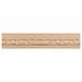 Ekena Millwork 3 1/2"H x 3 5/8"P x 5"F x 94 1/2"L Medway Carved Wood Crown Moulding, Maple Wood in Brown | 3.5 H x 96 W x 3.6252 D in | Wayfair