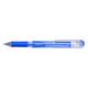 Pentel K230-MCO Hybrid Gel Metallic Grip DX Tintenroller mit pigmentierter Tinte, 12-er Packung, metallic-blau