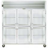 Traulsen Three-Section Reach-In Refrigerator With Glass Doors (G32000) screenshot. Refrigerators directory of Appliances.