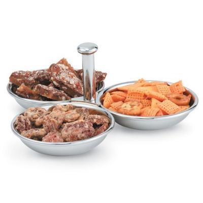 Vollrath Condiment Server 3 Compartment Stainless Steel