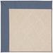 Capel Creative Concepts White Wicker Canvas Sapphire Blue 487 10' x 14'