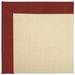 Capel Creative Concepts Beach Sisal Canvas Cherry 537 Octagon 10' x 10'