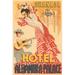 Buyenlarge "Hotel Alhambra Palace" by Retrotravel Vintage Advertisement on Wrapped Canvas in Orange | 30 H x 20 W x 0.5 D in | Wayfair 25836-5C2030