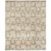 Green/White 72 x 0.25 in Area Rug - Martha Stewart Rugs Paisley Hand-Knotted Wool/Silk Beige/Green Area Rug Silk/Wool | 72 W x 0.25 D in | Wayfair