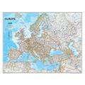 National Geographic Maps Europe Classic Wall Map in Blue | 24 H x 30 W in | Wayfair RE0620070T