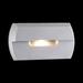 CSL Line Voltage Integrated LED Step Light Aluminium/Metal in White | 2.75 H x 4.75 W x 0.63 D in | Wayfair SS3004-WT