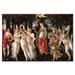 Buyenlarge 'Spring - Primavera' Painting Print on Wrapped Canvas in Black/Brown/Red | 20 H x 30 W x 1.5 D in | Wayfair 0-587-61038-LC2030