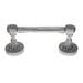 Vicenza Designs San Michele Wall Mounted Toilet Paper Holder Metal in Gray | 9.25 H x 2.43 W x 3.62 D in | Wayfair TP9000S-SN