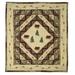 Patch Magic Forest Log Cabin Single Quilt Cotton in Brown/Green/White | Twin Quilt | Wayfair QTFOLC